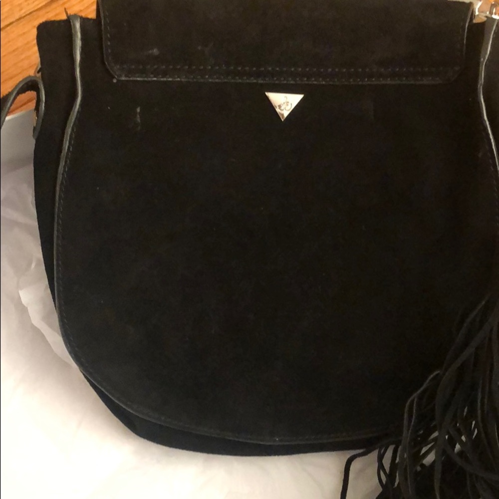 Jeffery Campbell studded handbag black suede - Picture 6 of 6